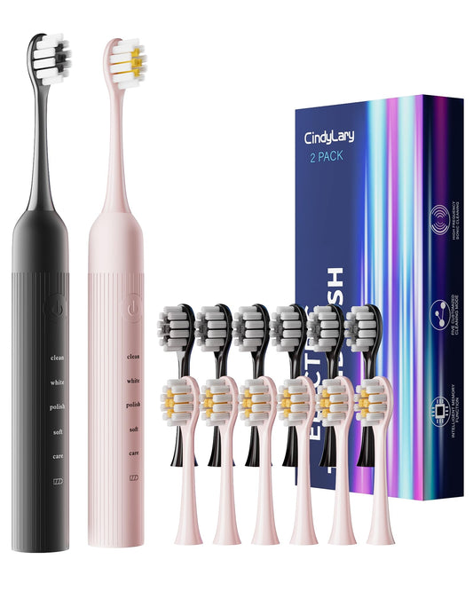 CindyLary vista frontal del pack doble mostrando colores y botones, limpieza eficiente