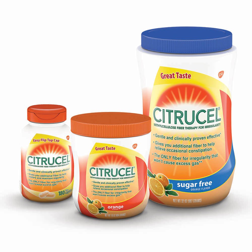 Citrucel close up sabor naranja resaltando aroma y mejor palatabilidad
