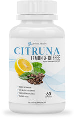 Citruna envase frontal mostrando diseño y cantidad, ayuda a identificar producto