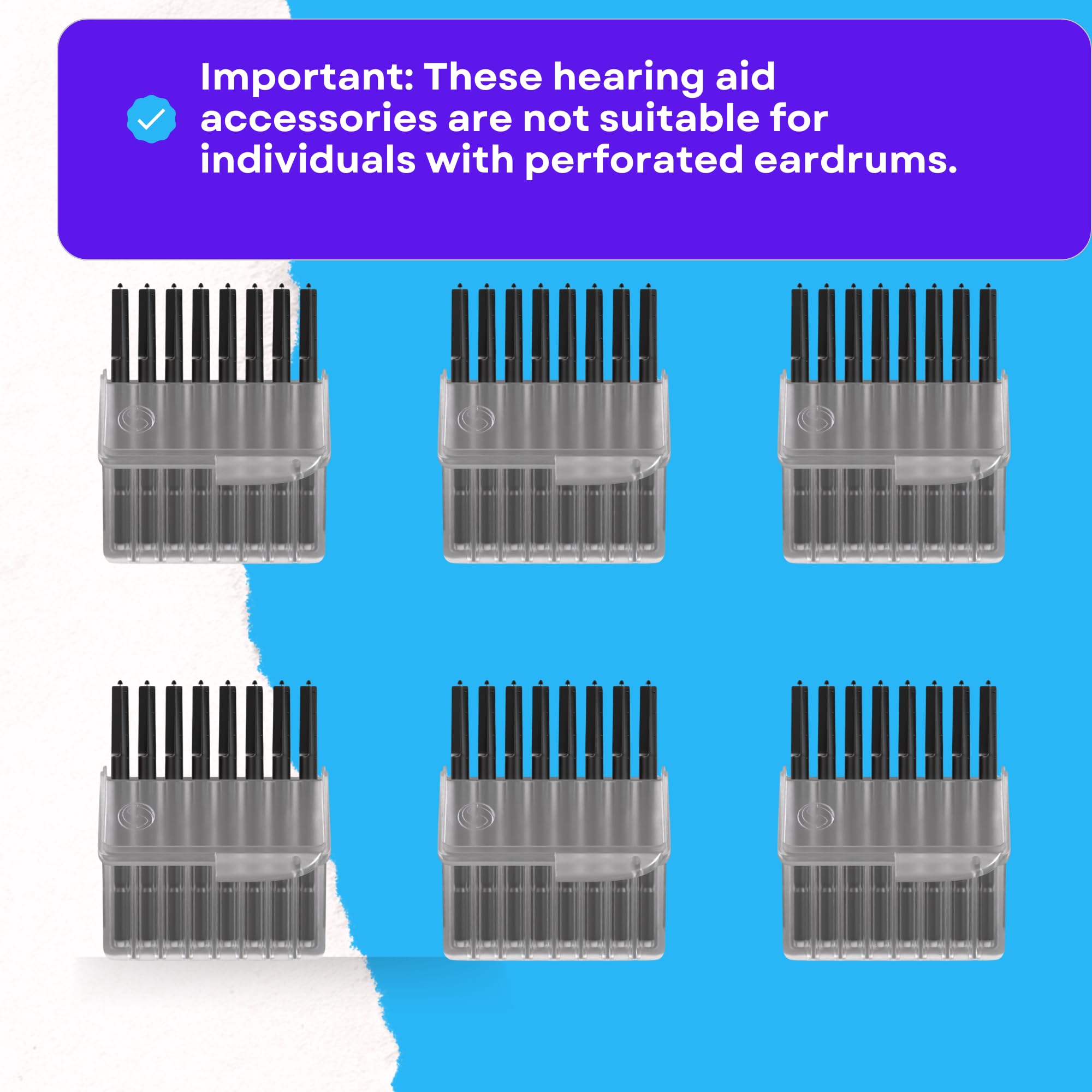 Clarity Audiology comparación de tamaño con moneda para ver escala y manejo cómodo