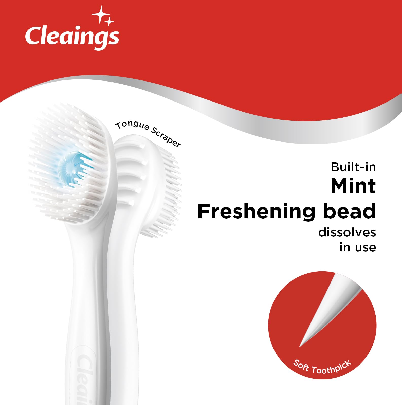 cleaings palillo interdental integrado extracción de restos