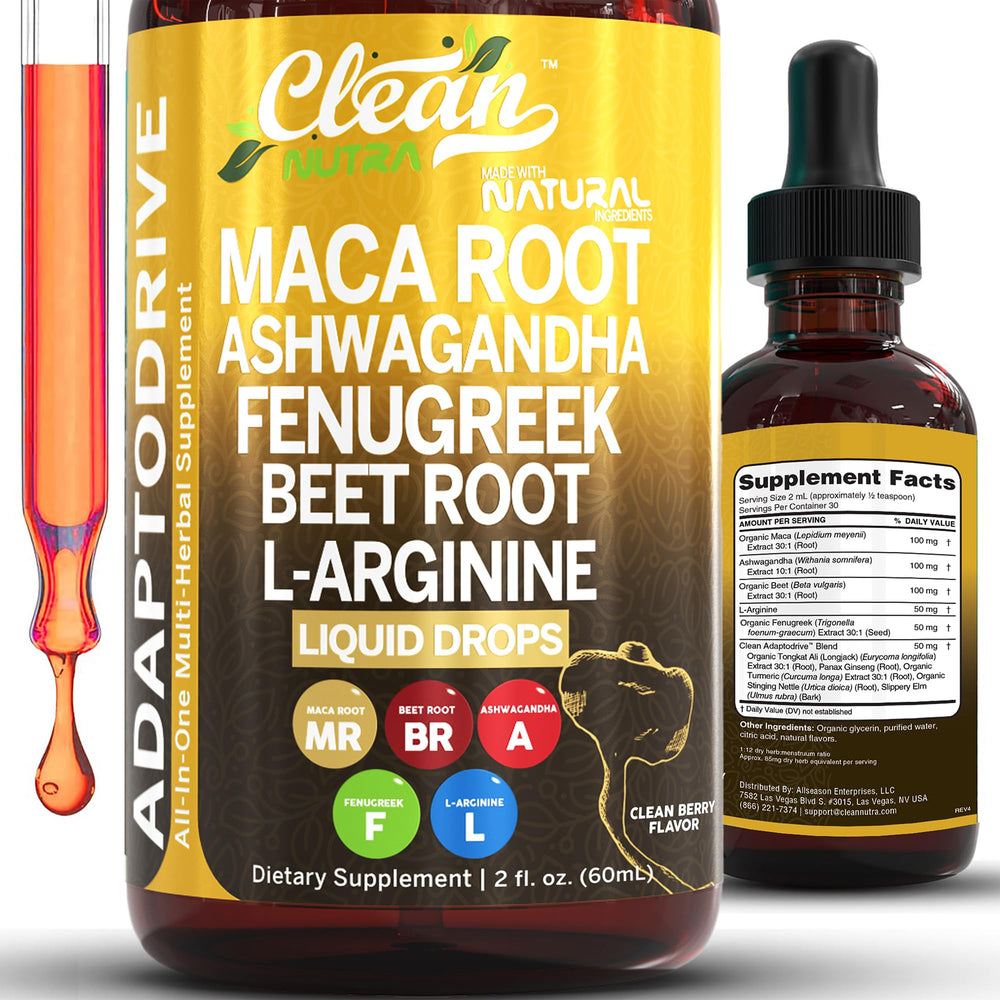 Clean Nutraceuticals botella frontal mostrando etiqueta y beneficio práctico