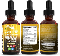 Clean Nutraceuticals botella junto a mano, compara tamaño y porción diaria
