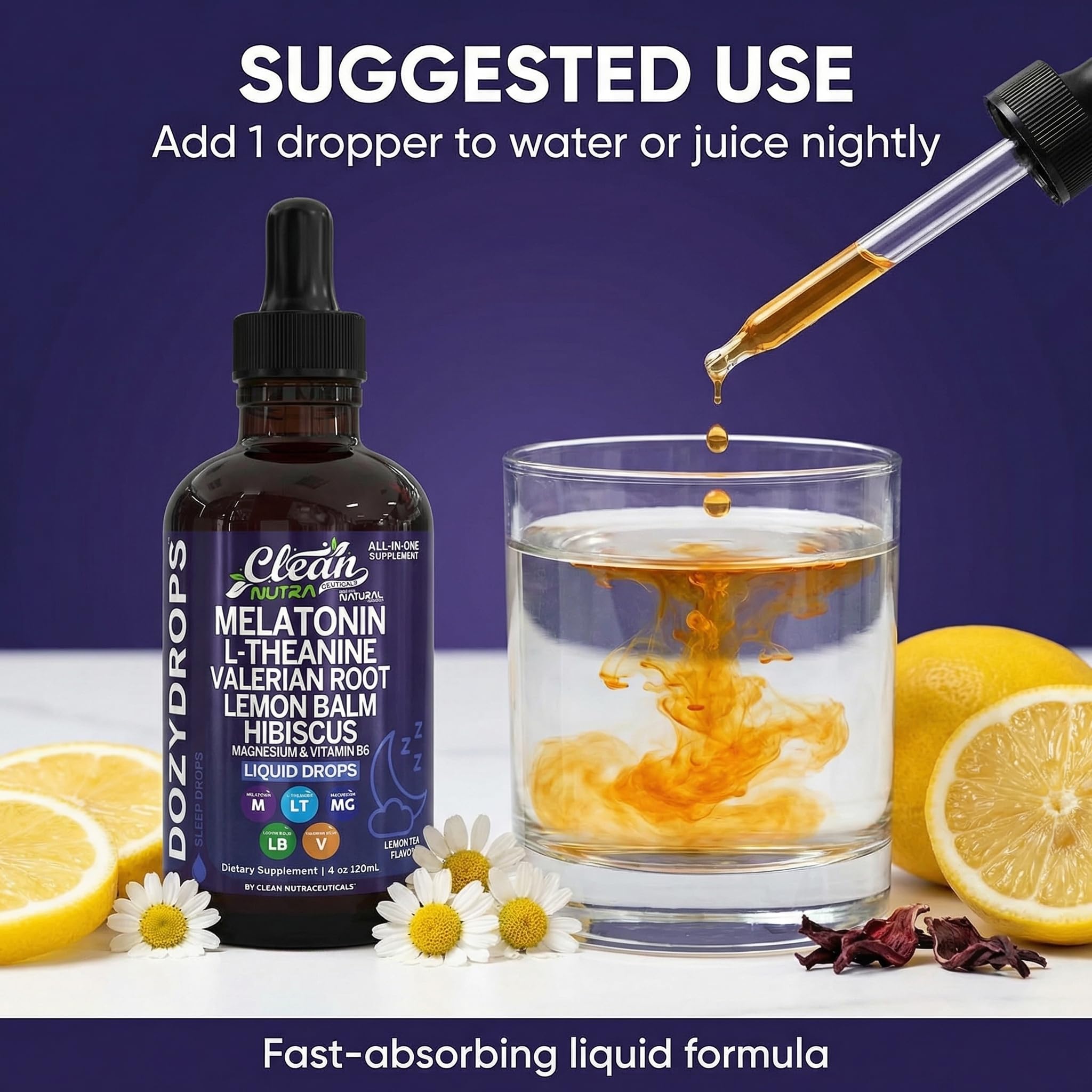 Clean Nutraceuticals uso nocturno, ayuda a relajarse antes de dormir