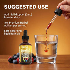 Clean Nutraceuticals etiqueta ampliada con ingredientes y beneficios listados
