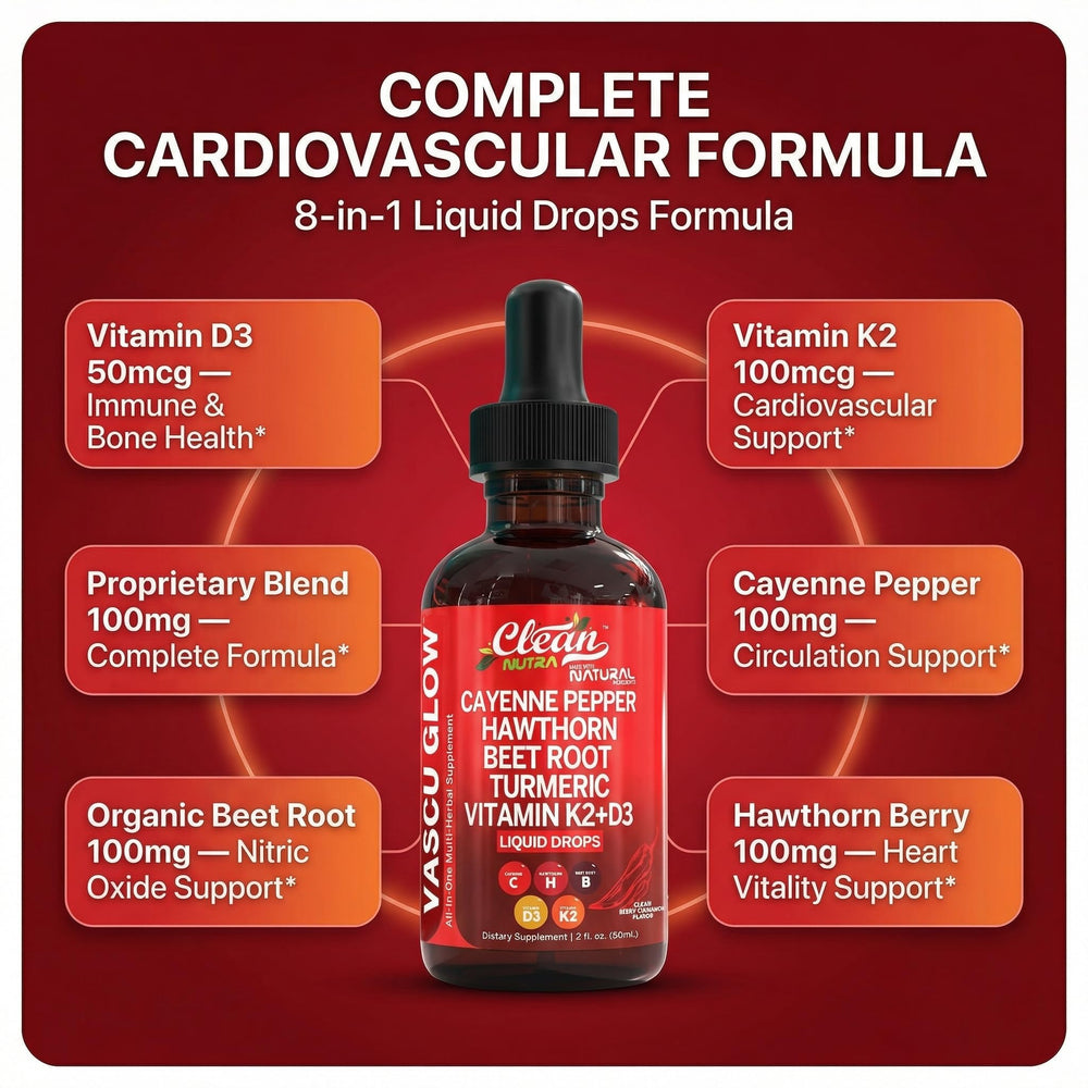 Clean Nutraceuticals etiqueta con lista de ingredientes visible, verificación rápida de componentes