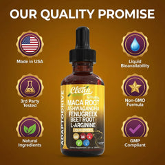 Clean Nutraceuticals maca y ashwagandha crudas, origen vegetal claro