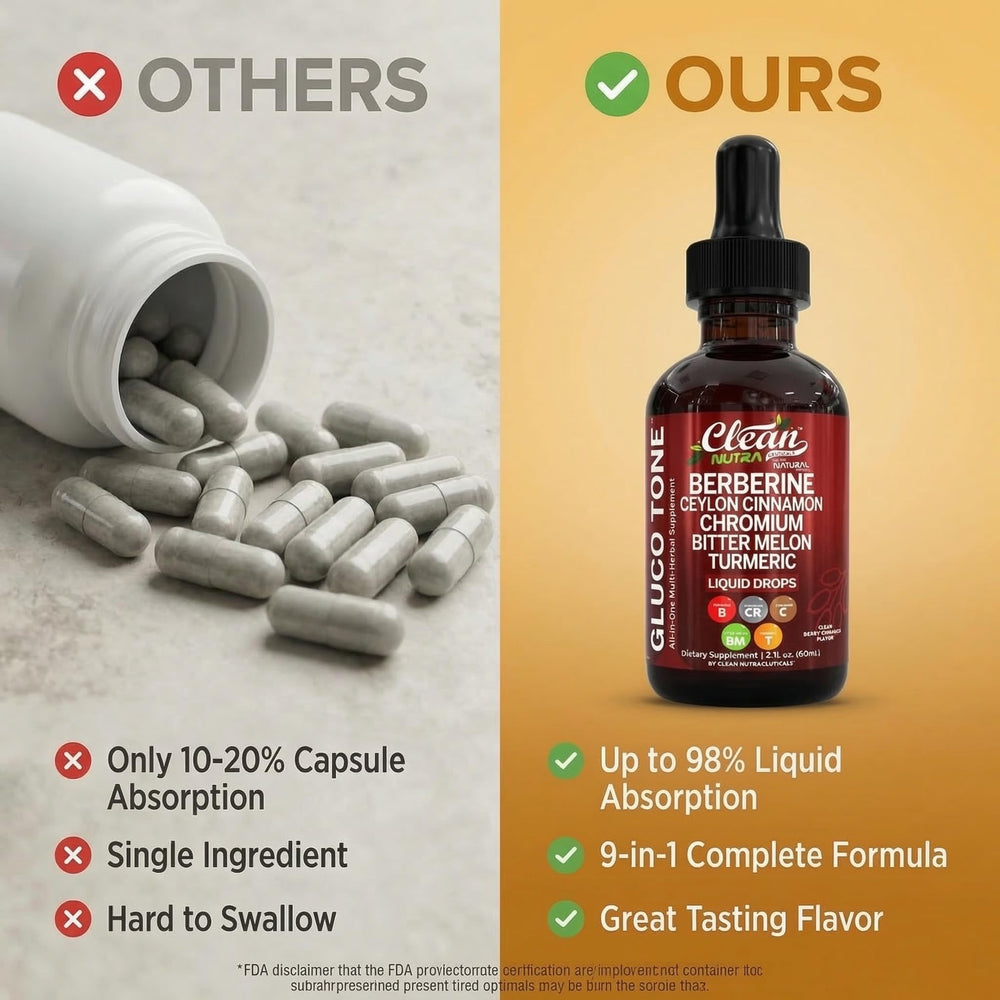 Clean Nutraceuticals mezcla de ingredientes botánicos mostrando variedad natural