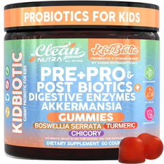 Clean Nutraceuticals frasco frontal, muestra presentación clara y beneficios