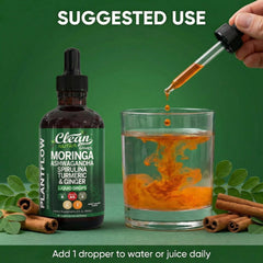 Clean Nutraceuticals junto a moneda para comparar tamaño y portabilidad