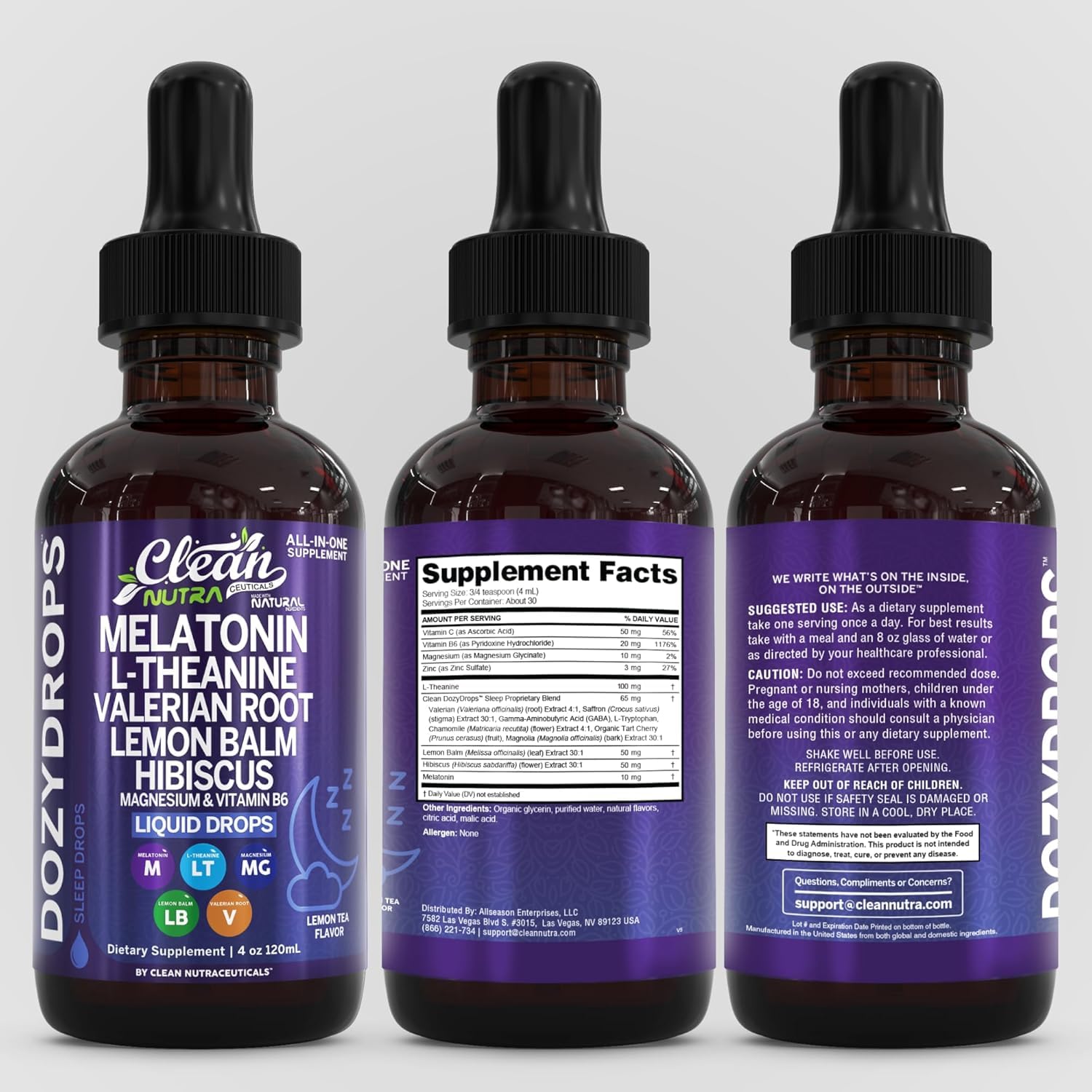 Clean Nutraceuticals envase en ambiente hogareño, integra rutina nocturna