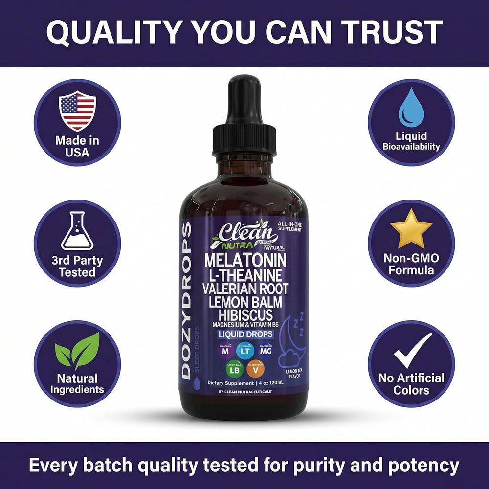 Clean Nutraceuticals tamaño 120 mL junto a mano, escala realista del frasco
