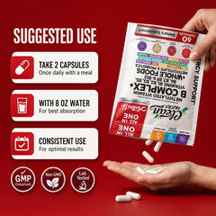 Clean Nutraceuticals detalle del panel nutricional con ingredientes activos listados