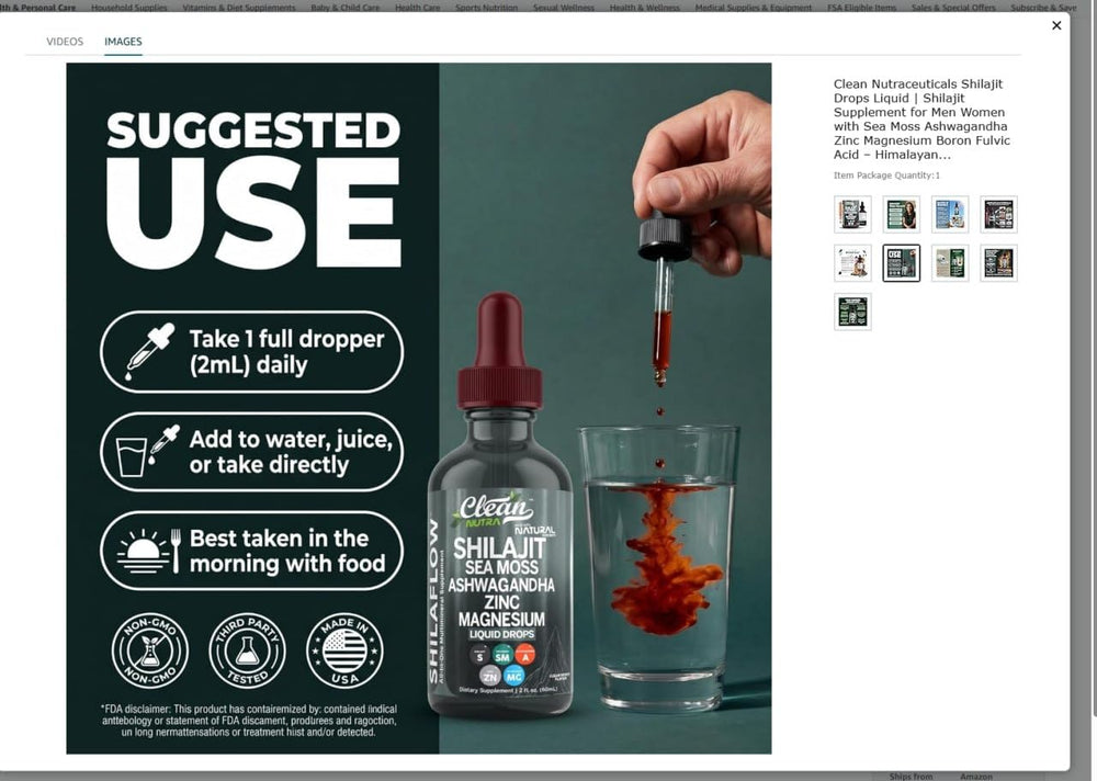 Clean Nutraceuticals botella en escena lifestyle transmitiendo energía y bienestar