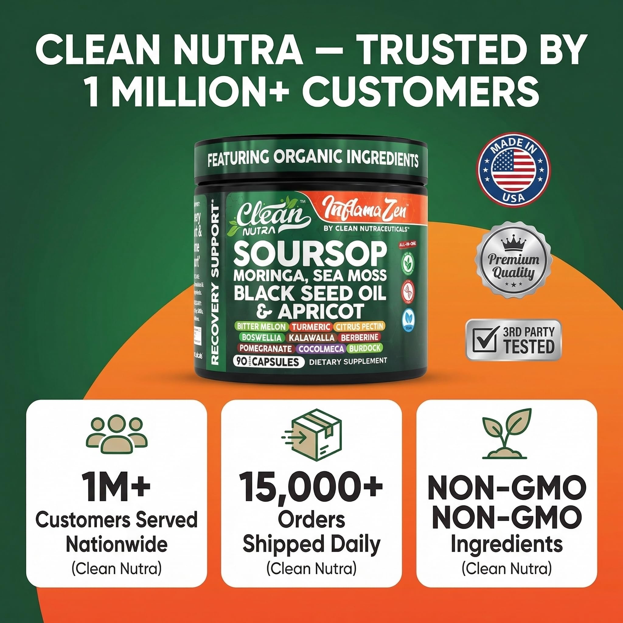 Clean Nutraceuticals cápsulas sobre mesa con desayuno indicando integración diaria