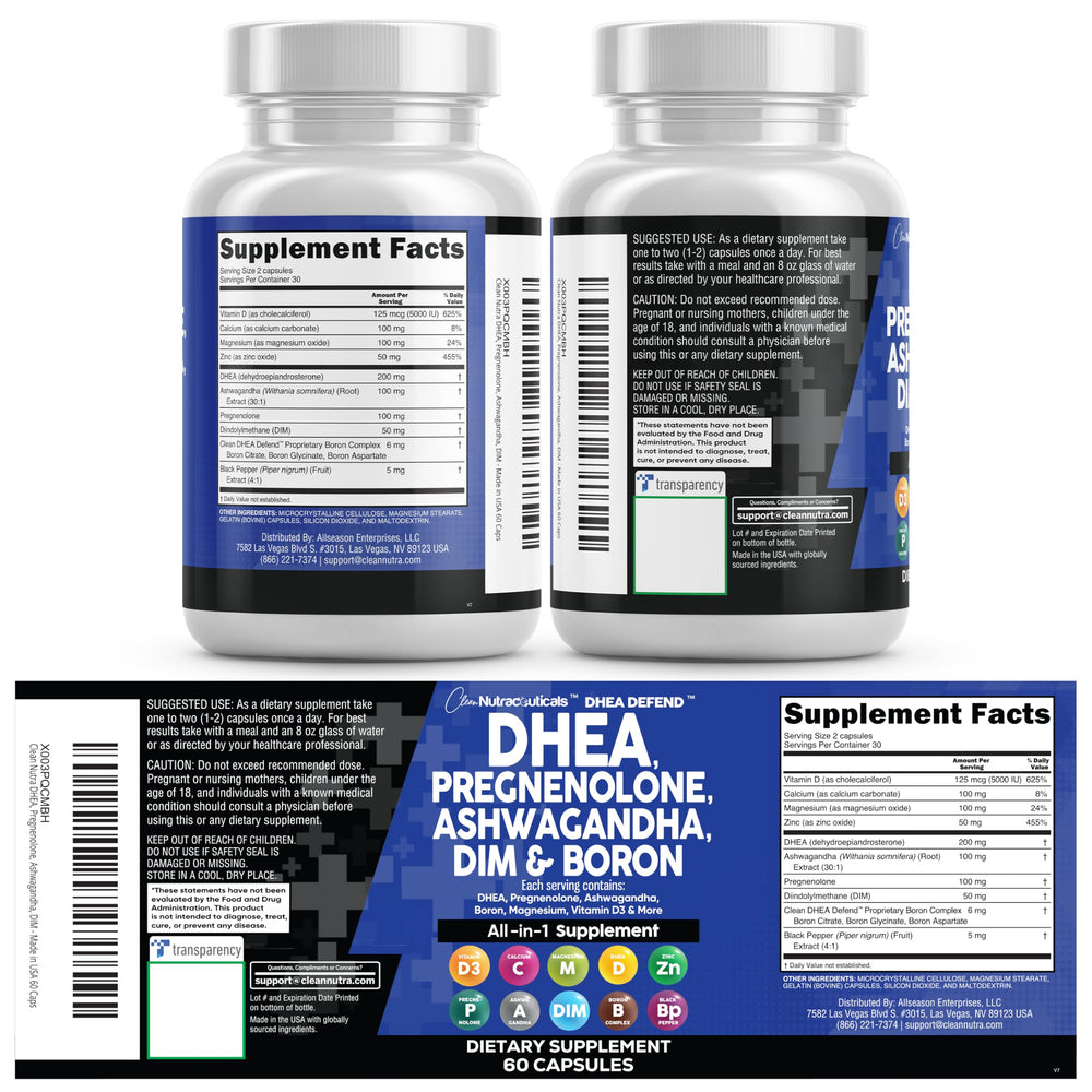 Clean Nutraceuticals certificación de fabricación en EE. UU. y control de calidad