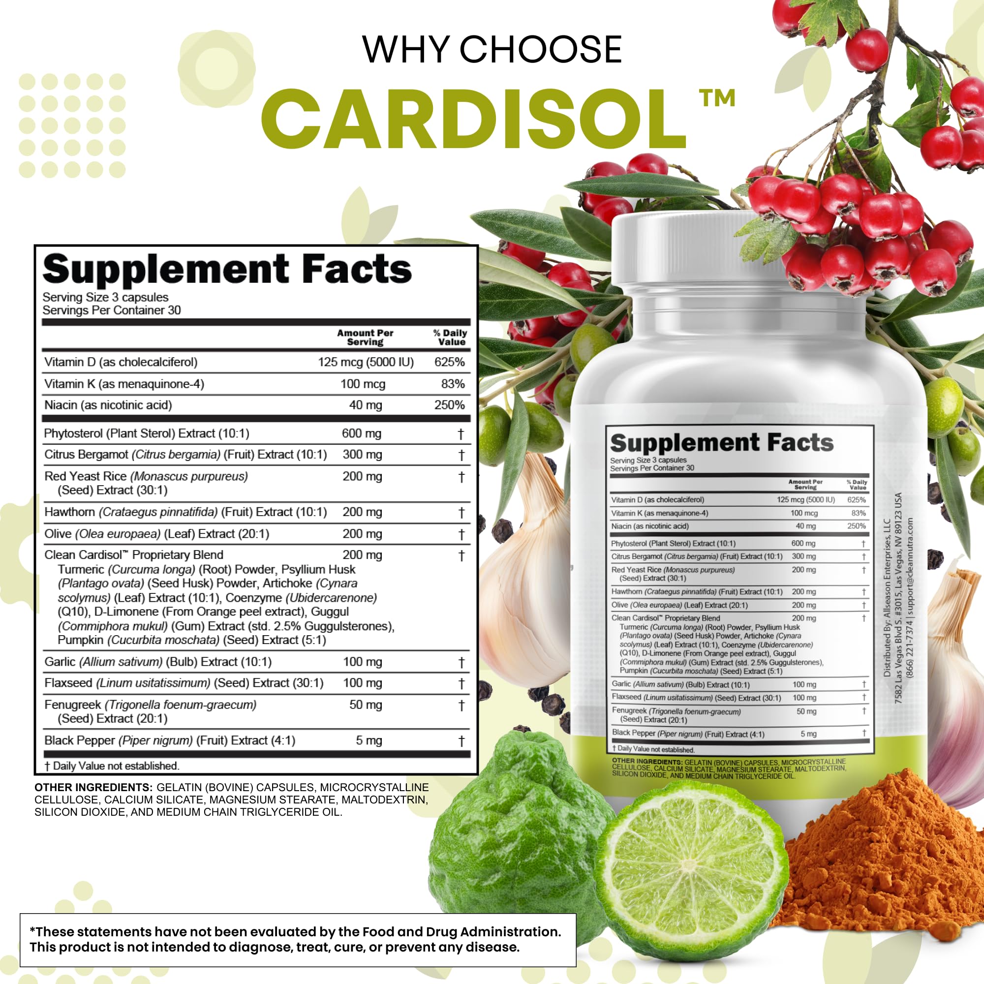 Clean Nutraceuticals cápsula abierta mostrando ingredientes activos