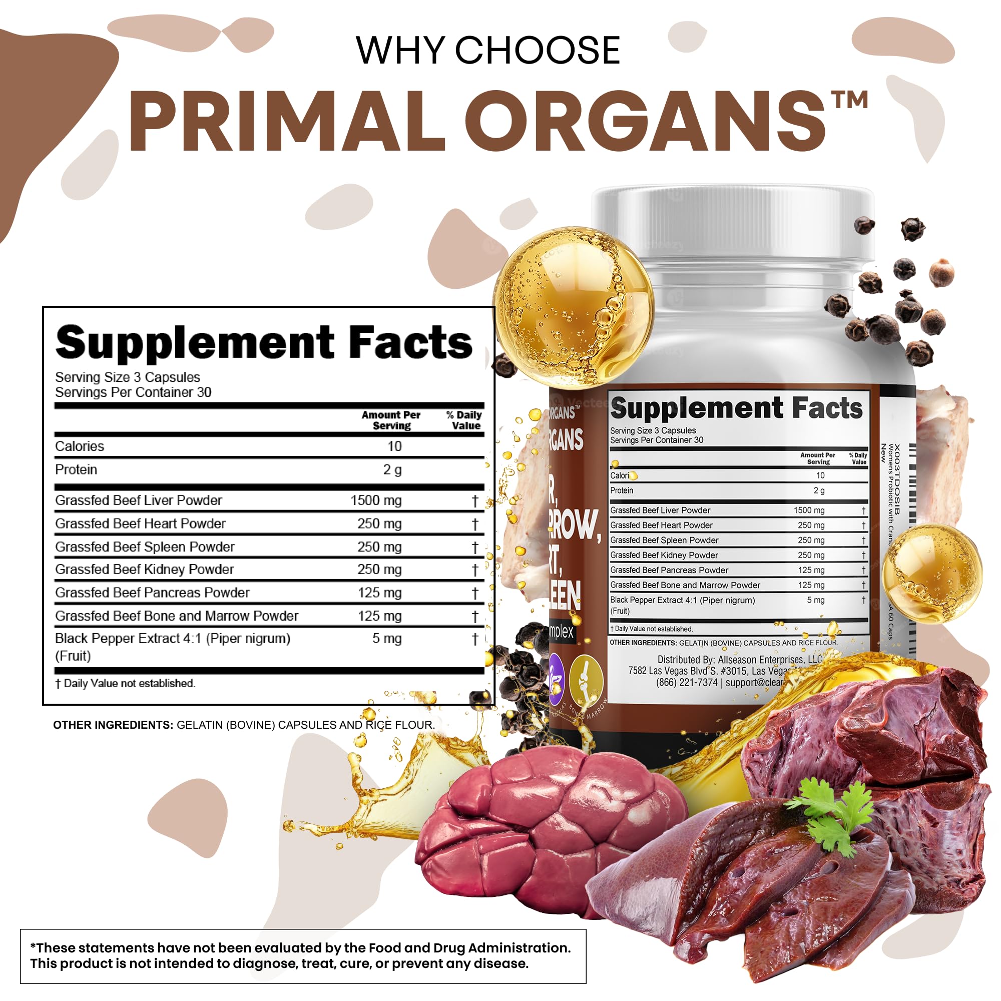 Clean Nutraceuticals cápsula en mano para comparar tamaño y facilidad de ingestión