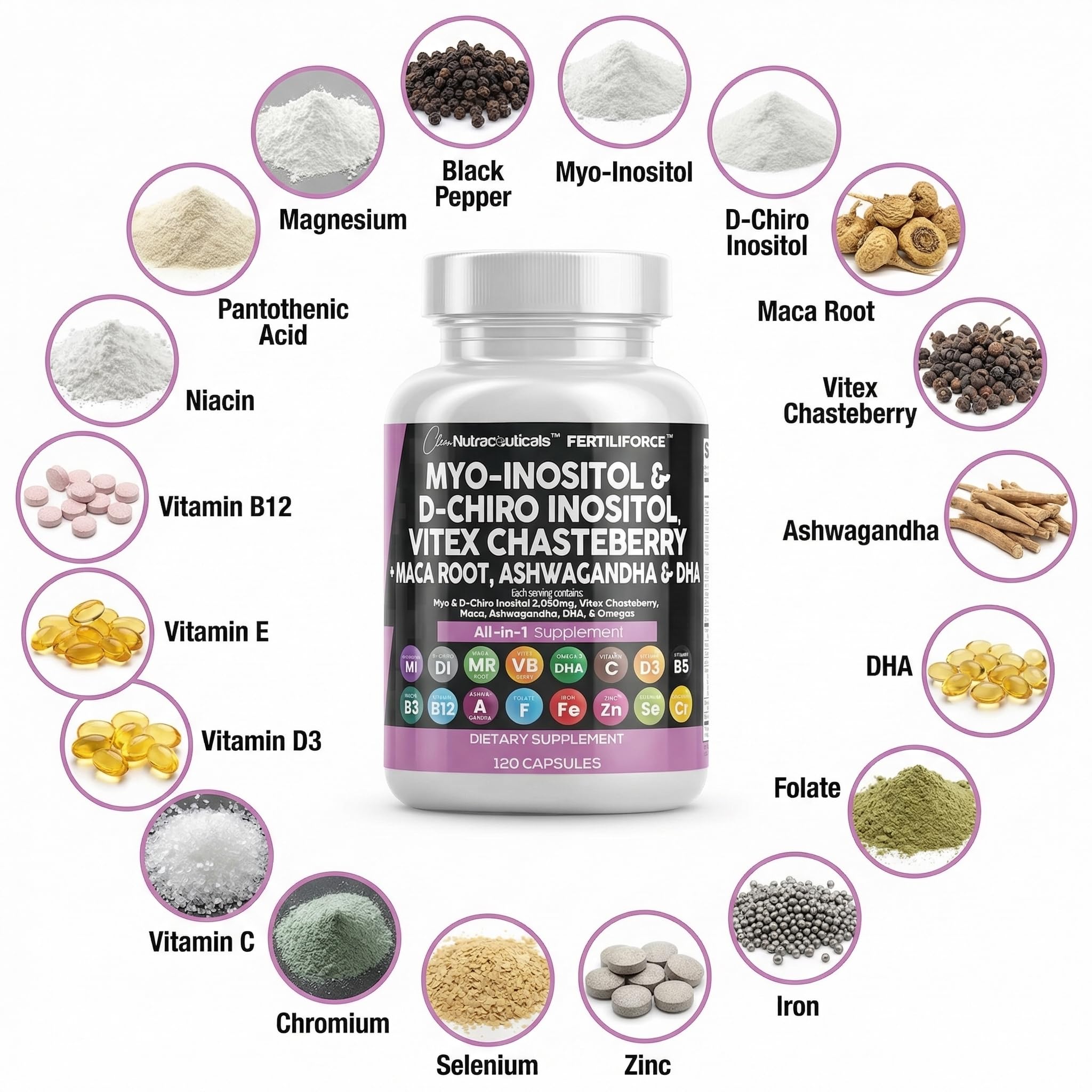 Clean Nutraceuticals cápsula en mano enseñando escala y facilidad