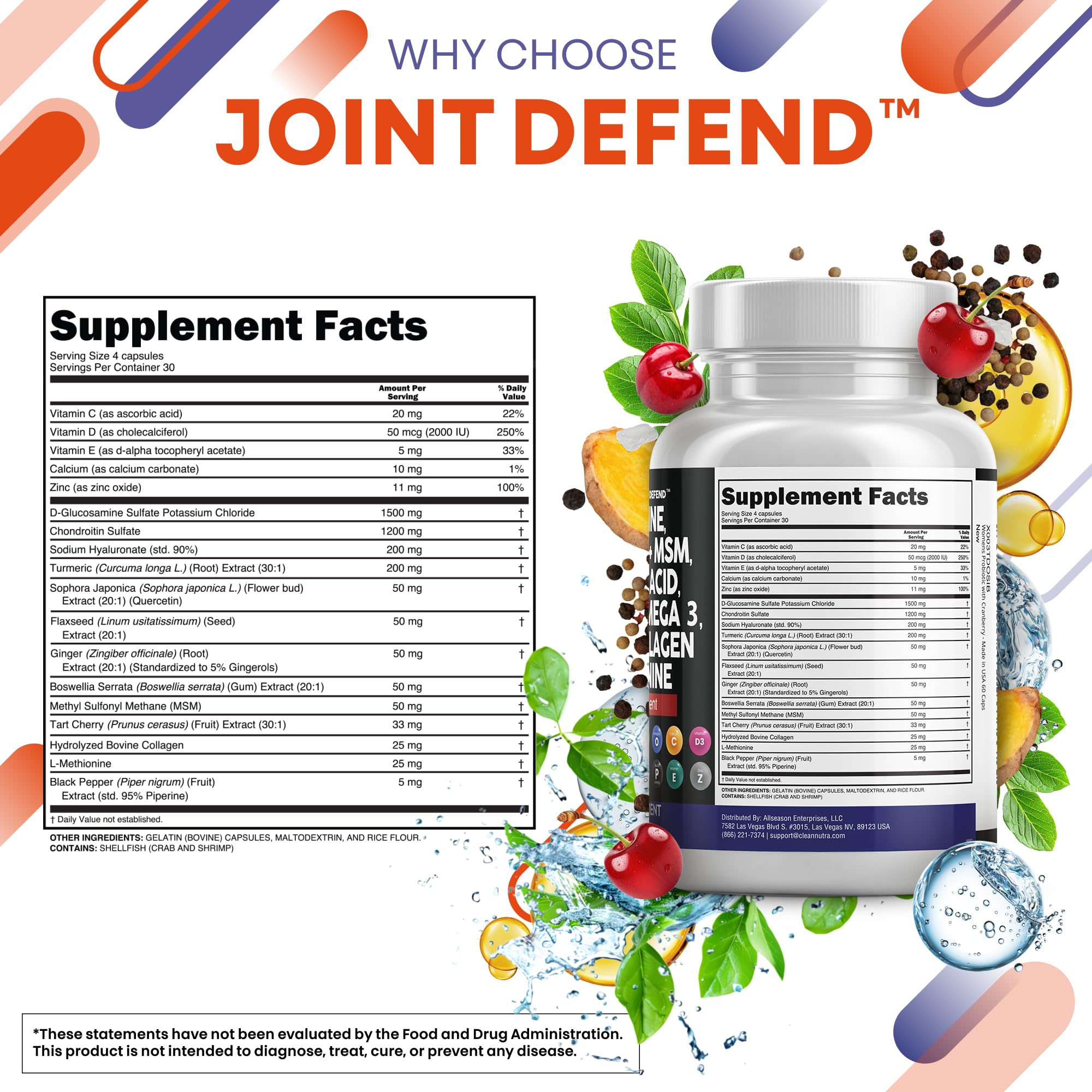 Clean Nutraceuticals cápsula en mano indicando dosis práctica diaria