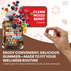 Tapas y dosificador del frasco Clean Nutraceuticals, almacenamiento seguro y práctico