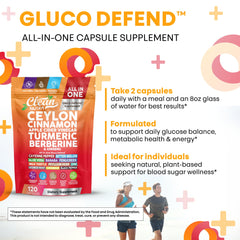 Clean Nutraceuticals frasco junto a mano para comparar escala y facilidad de transporte