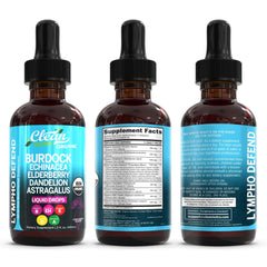 Clean Nutraceuticals frasco al lado de una mano para escala de tamaño