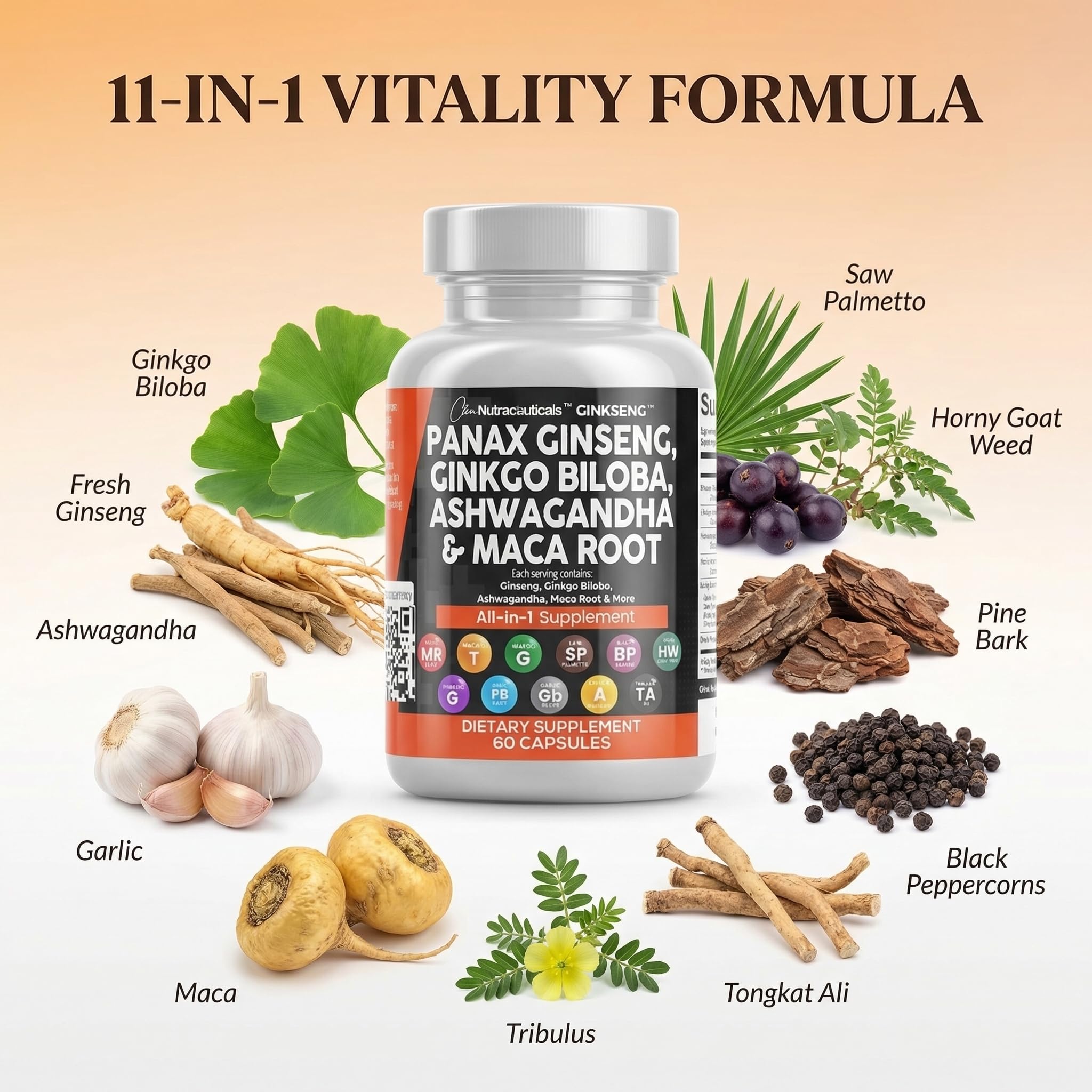 Clean Nutraceuticals detalle de la etiqueta mostrando ingredientes y confianza