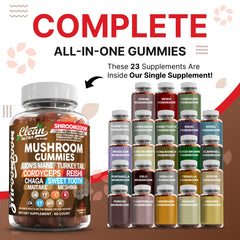 Close-up de textura de gominola Clean Nutraceuticals, aspecto masticable atractivo