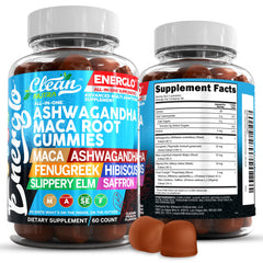 Clean Nutraceuticals envase Energlo frontal mostrando etiqueta y beneficios