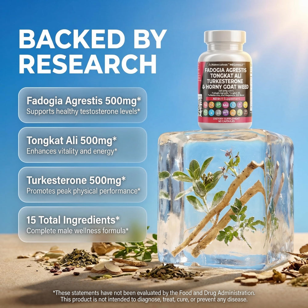 Clean Nutraceuticals etiqueta visible con lista de ingredientes para transparencia