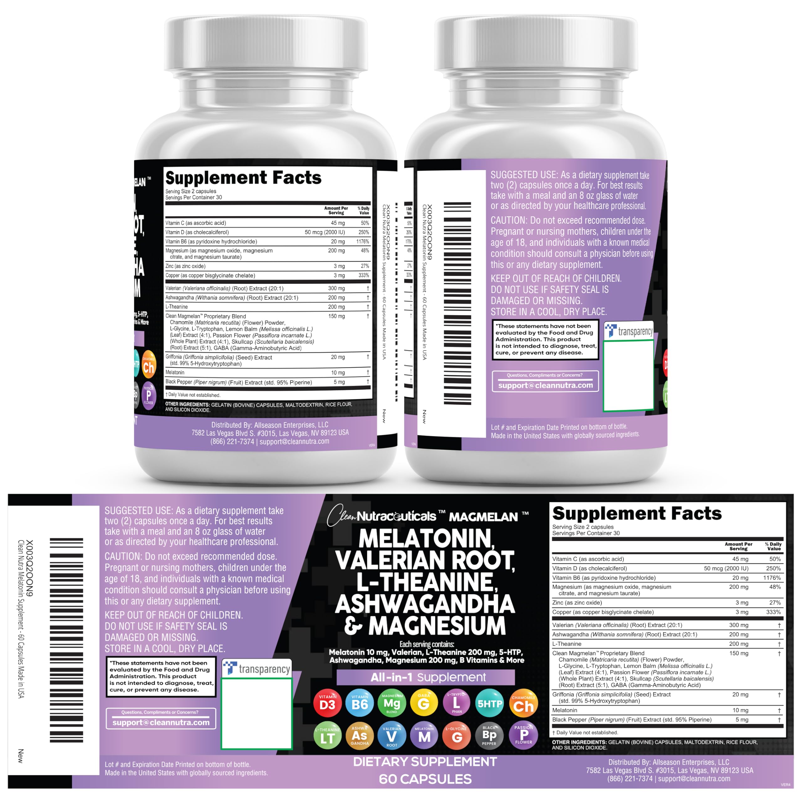 Clean Nutraceuticals escena de descanso que sugiere relajación nocturna