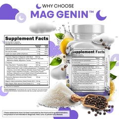 Detalle de la etiqueta Clean Nutraceuticals, lista de ingredientes y potencias