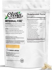 Etiqueta de Clean Nutraceuticals con lista de ingredientes para transparencia y confianza