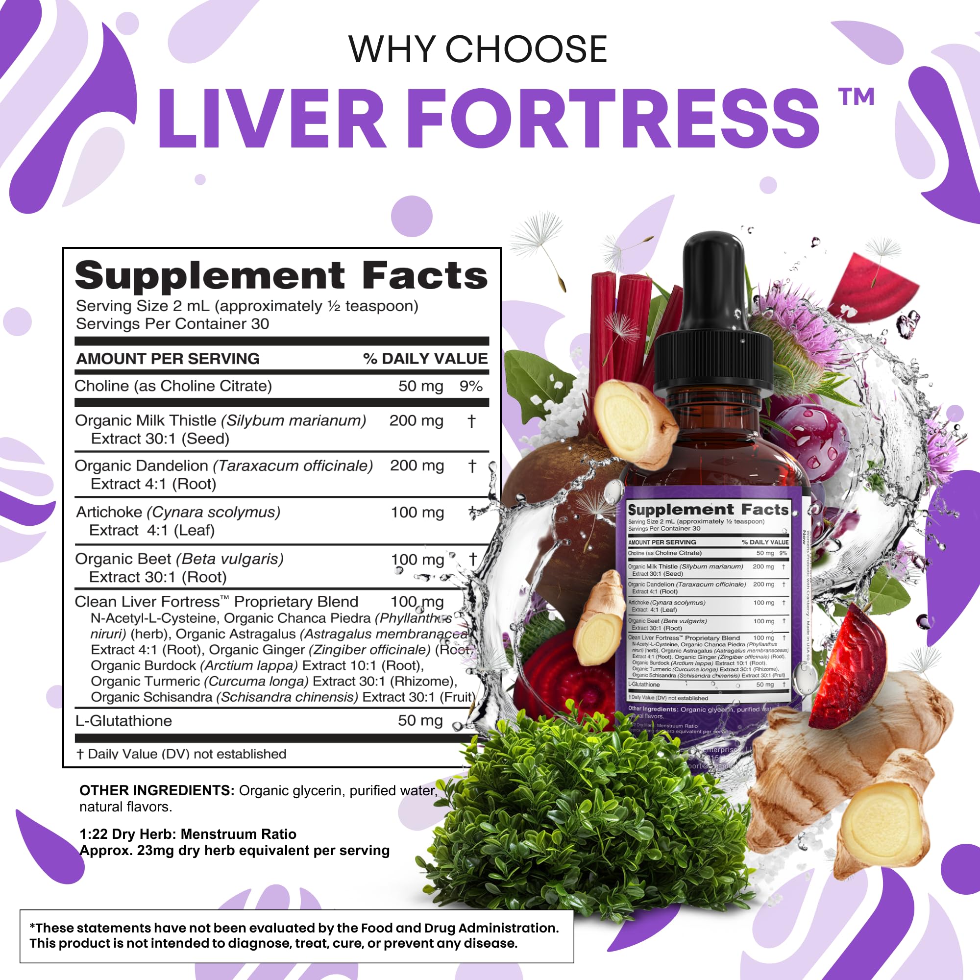 Clean Nutraceuticals etiqueta nutricional en primer plano para transparencia