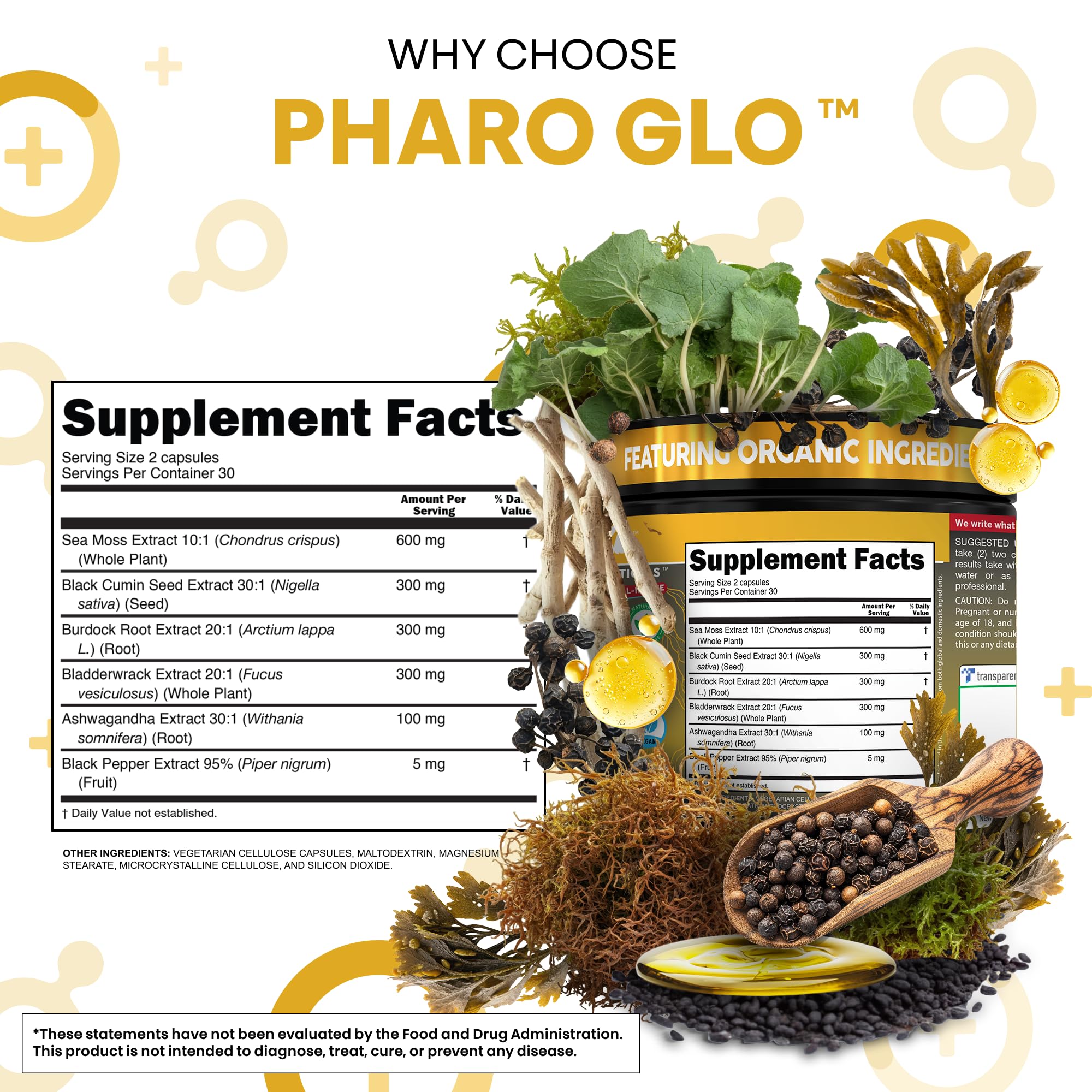 Clean Nutraceuticals etiqueta nutricional legible con información clara