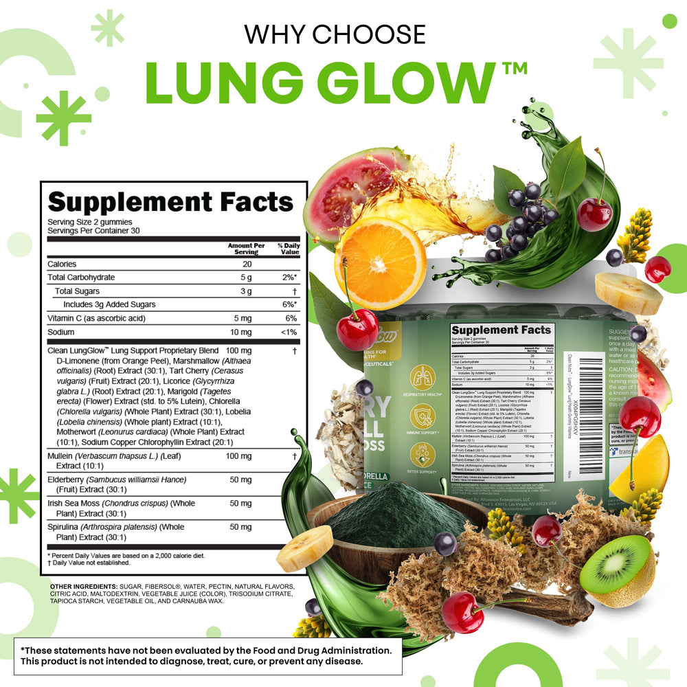 Clean Nutraceuticals etiqueta nutricional legible detallando ingredientes clave