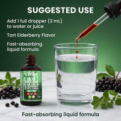 Clean Nutraceuticals frasco junto a saúco, ajo y hojas de olivo naturales