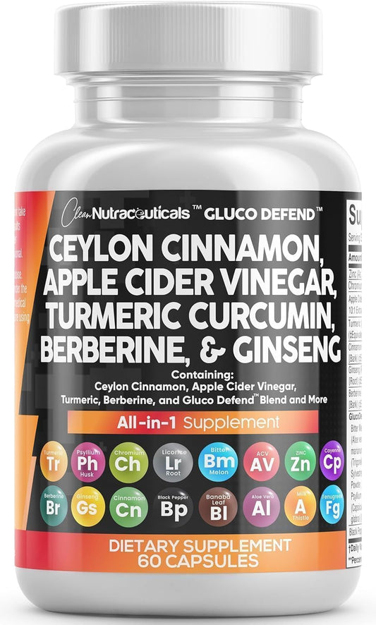 Clean Nutraceuticals frasco frontal mostrando la marca y beneficio de combinación 16 en 1