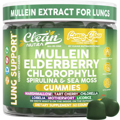 Clean Nutraceuticals frasco delantero mostrando etiqueta clara y beneficios