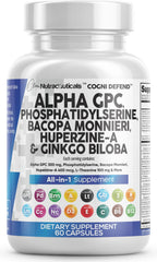 Clean Nutraceuticals frasco frontal mostrando la etiqueta y beneficios