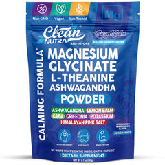 Clean Nutraceuticals frente del envase mostrando presentación y sabor