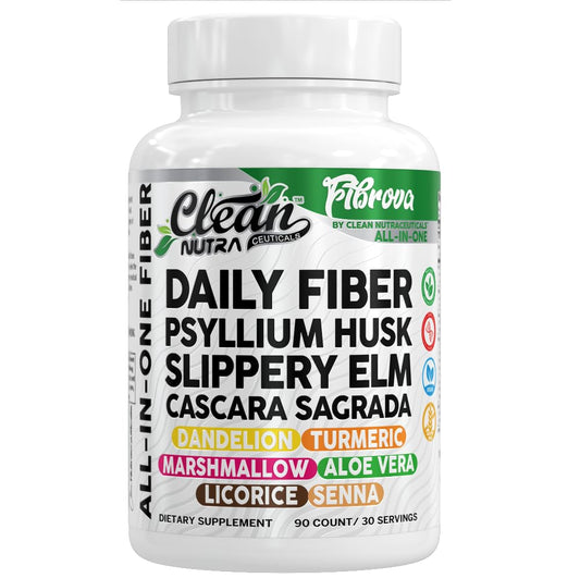 Clean Nutraceuticals frontal del envase mostrando la marca y beneficio digestivo