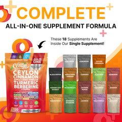 Clean Nutraceuticals cápsulas Gluco Defend en mano para visualizar tamaño y comodidad