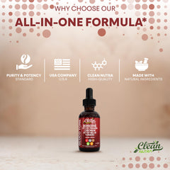 Clean Nutraceuticals uso en cocina al añadir gotas a un plato o bebida