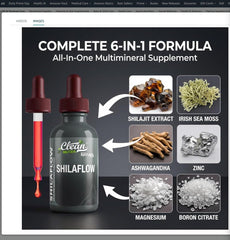 Clean Nutraceuticals dosis en cucharita lista para mezclar y usar fácilmente