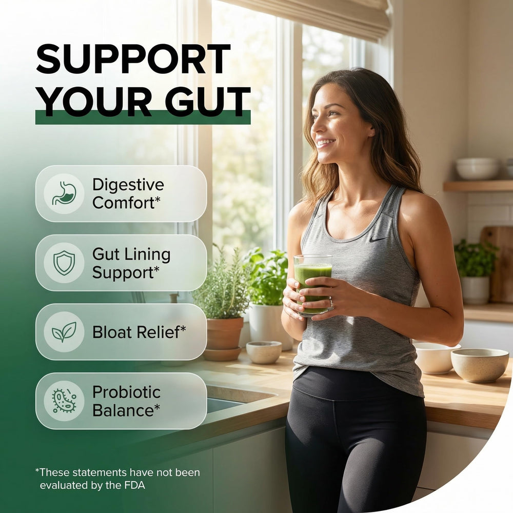 Clean Nutraceuticals GutResto polvo de psyllium textura fina para mezcla fácil