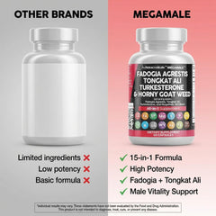 Clean Nutraceuticals composición con tongkat ali y fadogia como ingredientes clave