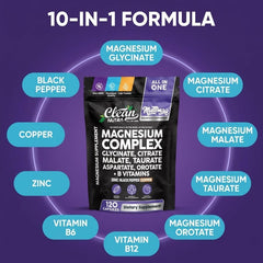 Clean Nutraceuticals etiqueta con lista de ingredientes y transparencia informativa