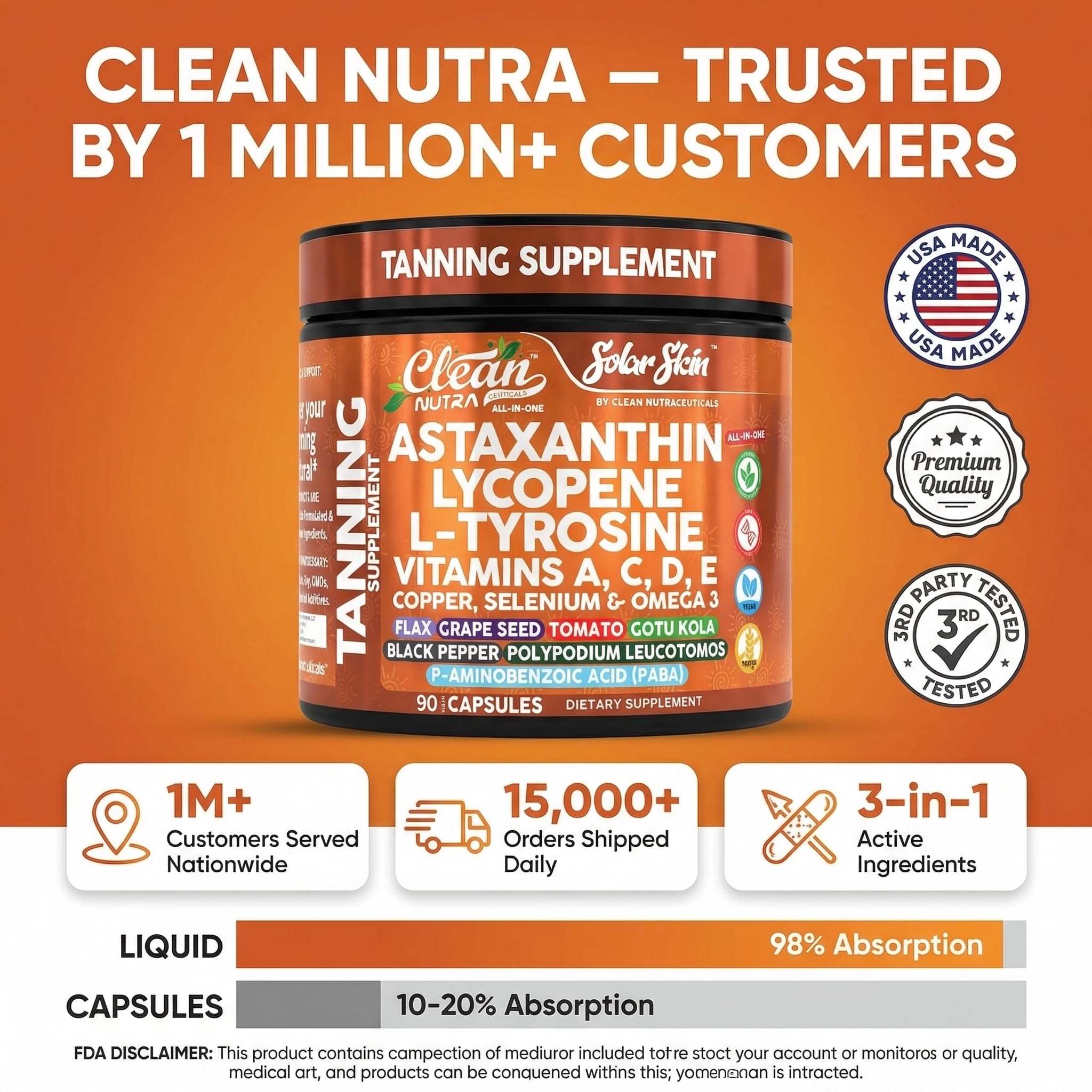 Clean Nutraceuticals tomates y extracto de licopeno natural